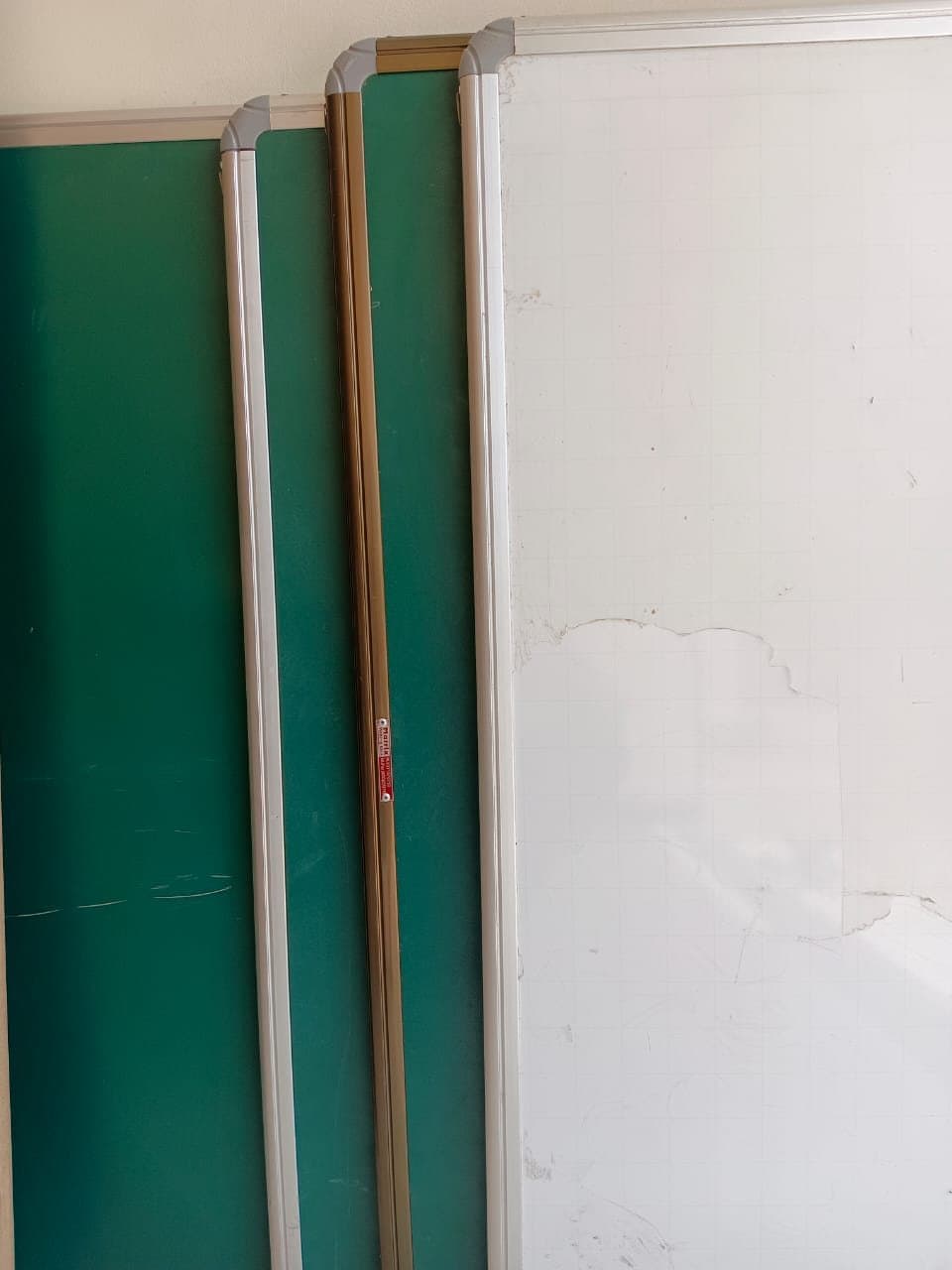 Chalk and marker surfaces, built in the same batch