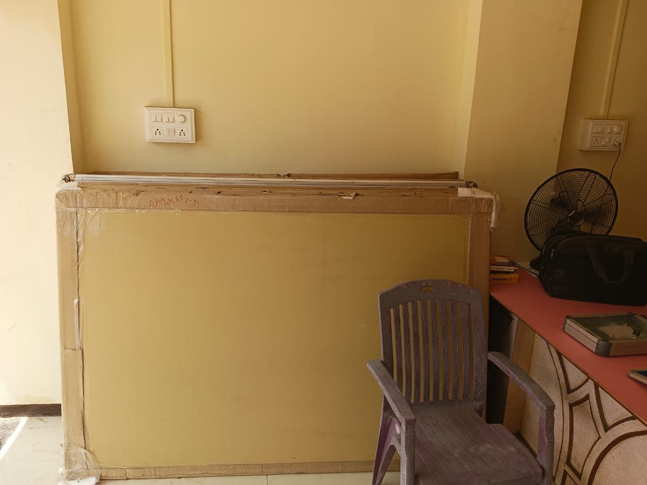 Frame assembly in the Sangli workshop
